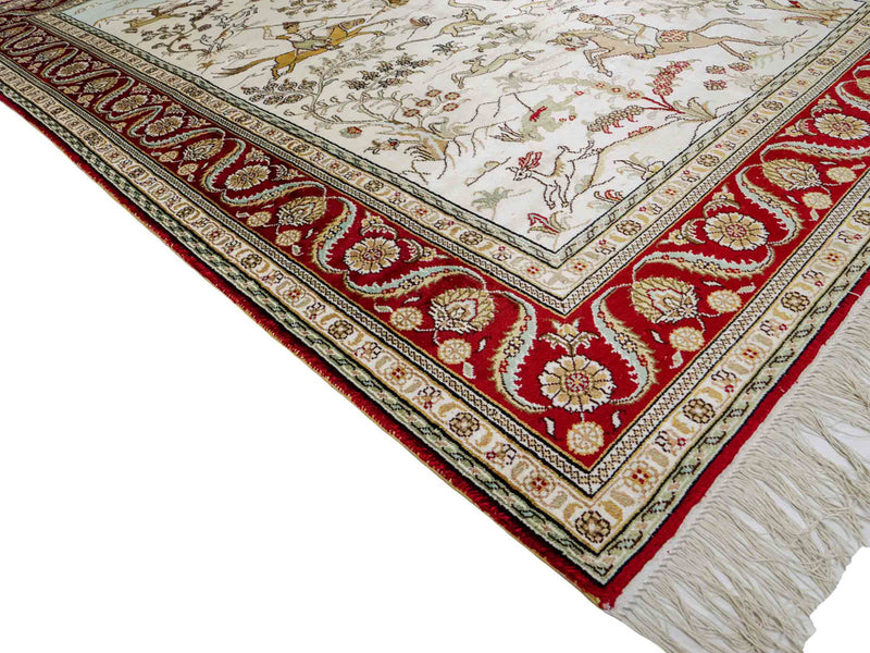 China Seide Teppich 183x124cm - Orientteppich