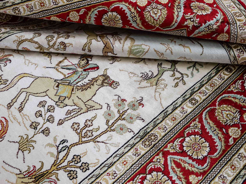 China Seide Teppich 183x124cm - Orientteppich