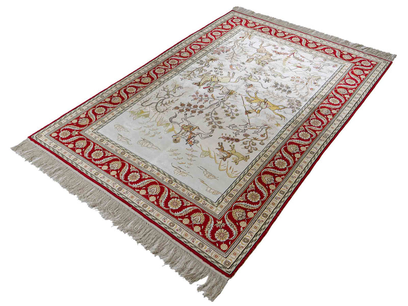 China Seide Teppich 183x124cm - Orientteppich