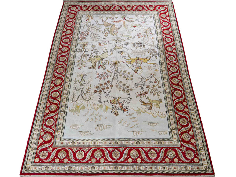China Seide Teppich 183x124cm - Orientteppich
