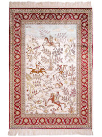 China Seide Teppich 185x124cm - Orientteppich – product image