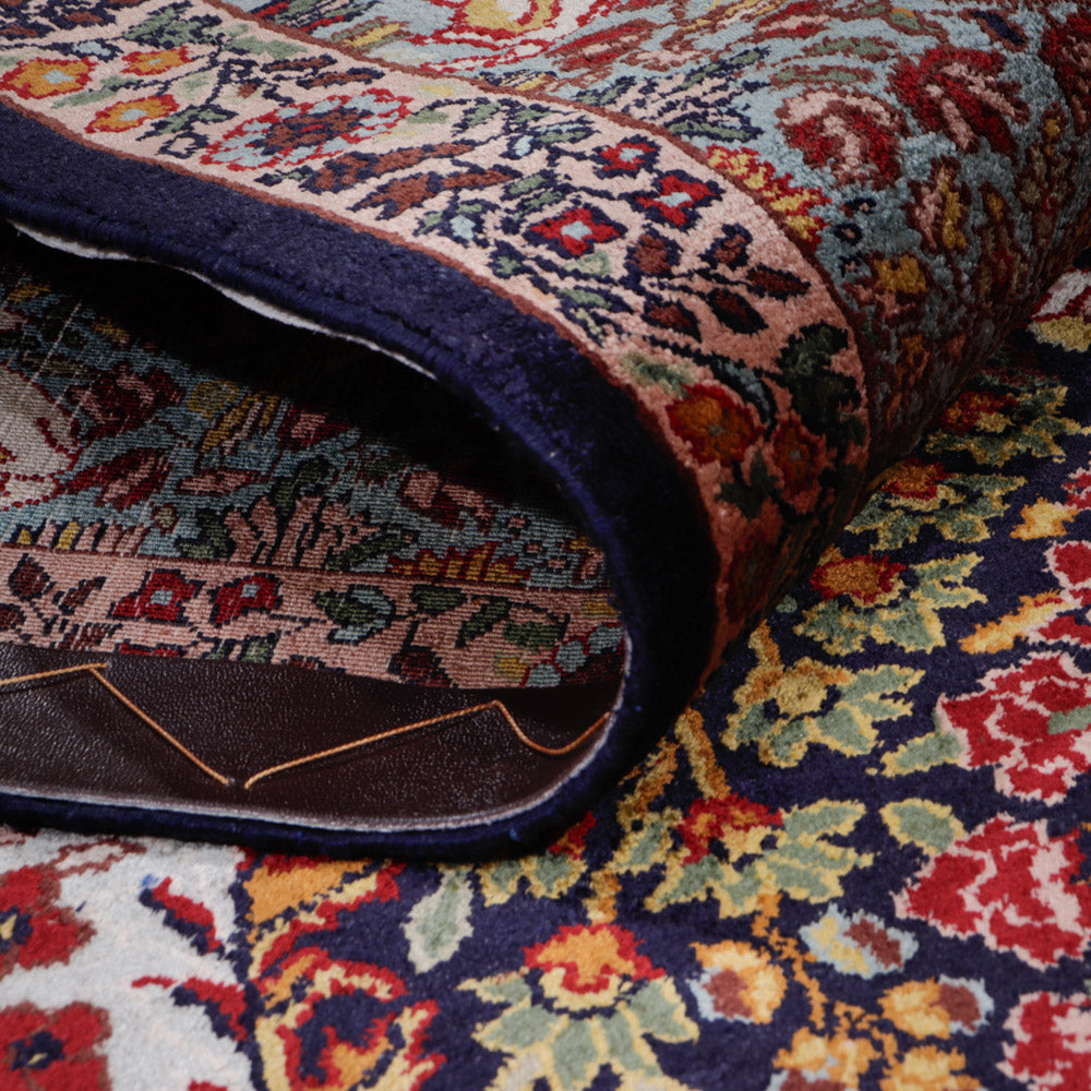 Seidenteppich - Kaschmir Seide - 185 x 122 cm - dunkelbraun