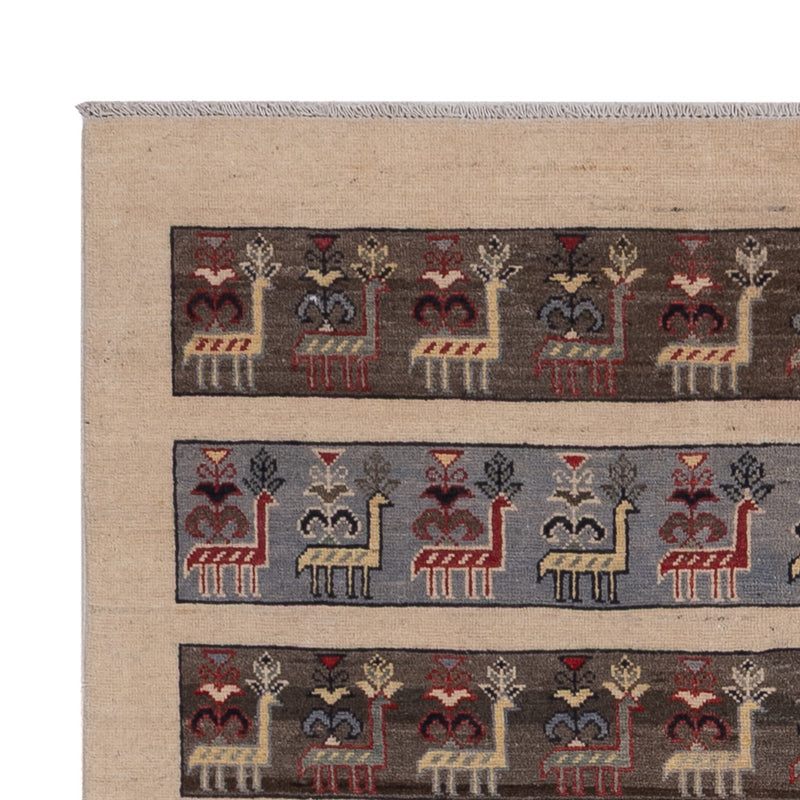 Ziegler Teppich - 195 x 145 cm - dunkelbeige