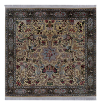 Täbriz - 50 Raj Teppich 200x200cm - Perserteppich – product image