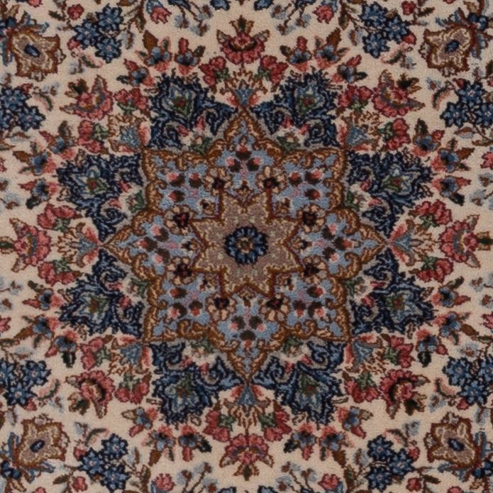 Perserteppich - Classic quadratisch  - 176 x 176 cm - dunkelbeige