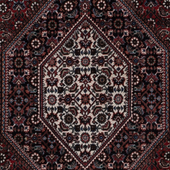 Perserteppich - Bidjar - 200 x 130 cm - dunkelrot