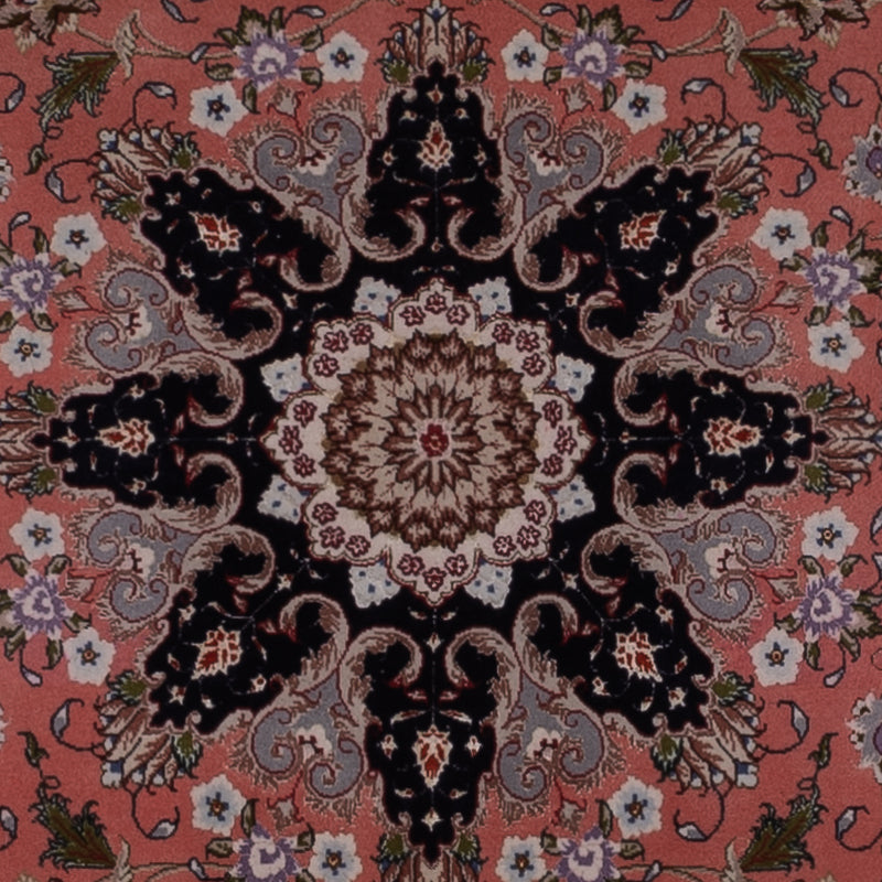 Täbriz - 50 Raj Teppich 198x199cm - Perserteppich