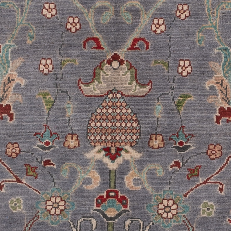 Ziegler Teppich - 235 x 168 cm - grau