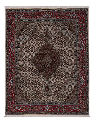 Perserteppich - Täbriz - Royal - 206 x 138 cm - dunkelbeige