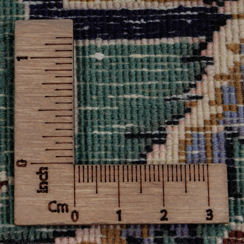 Perserteppich - Ghom - 226 x 135 cm - dunkelbeige