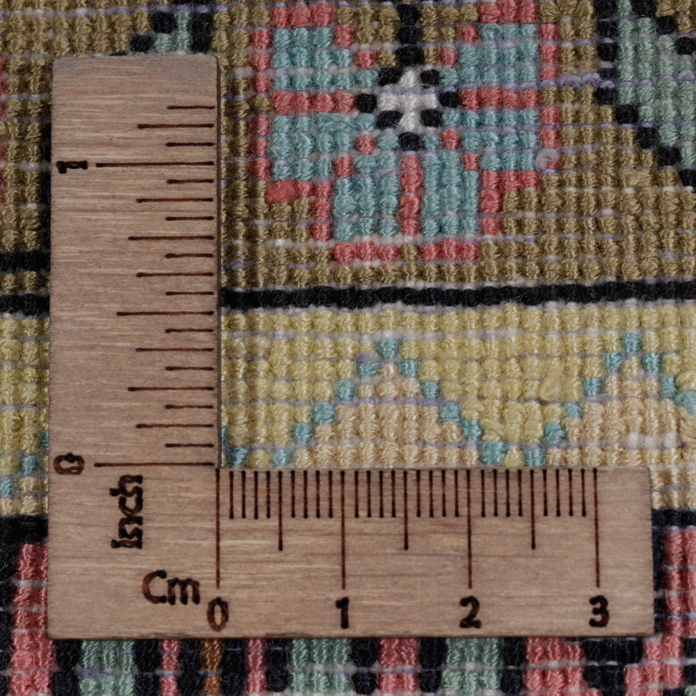 Seidenteppich - Kaschmir Seide - 188 x 126 cm - dunkelbeige