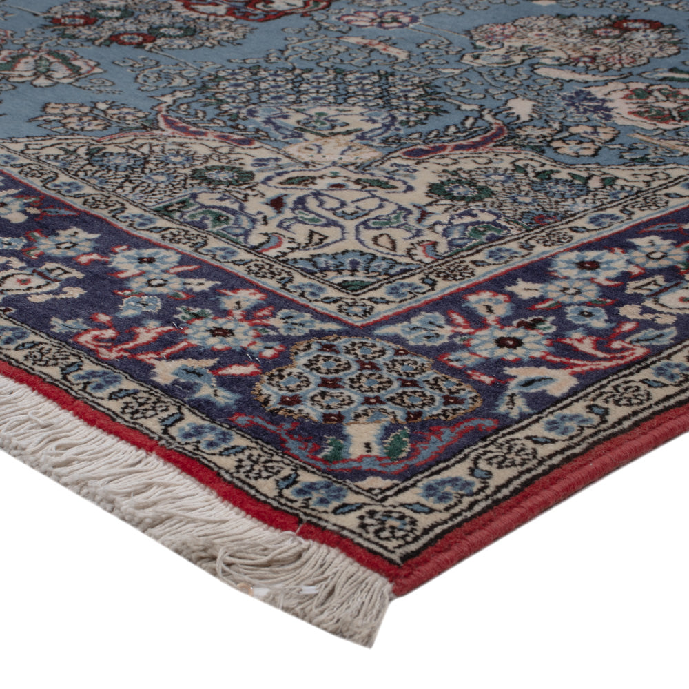 Perserteppich - Ghom - 218 x 140 cm - blau