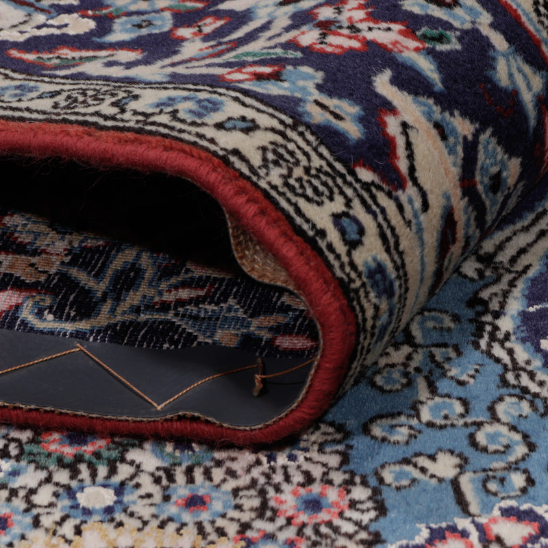 Perserteppich - Ghom - 218 x 140 cm - blau