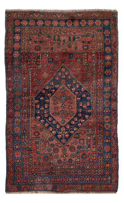 Perserteppich - Nomadic - 220 x 125 cm - rot
