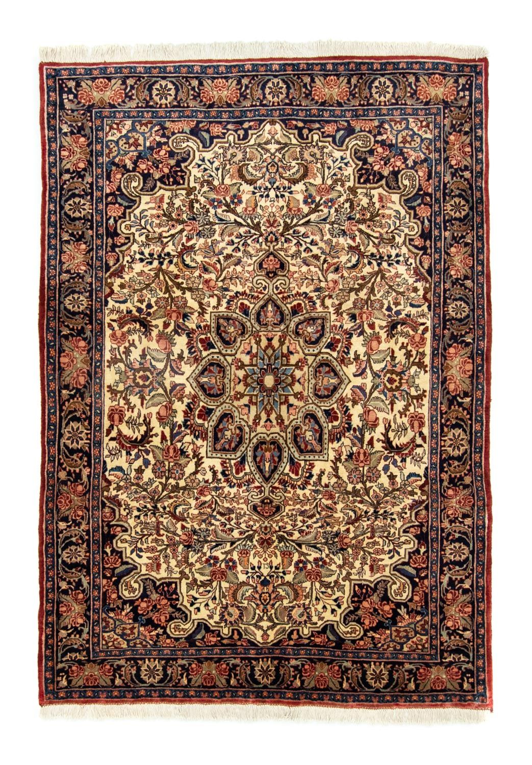 Perserteppich - Bidjar 197 x 140 cm - blau