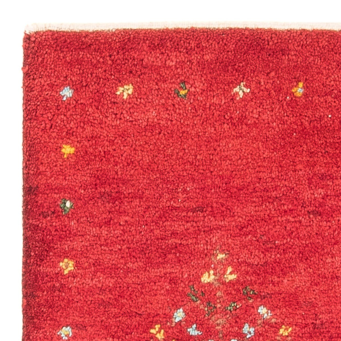 Gabbeh Persisch Teppich 91x60cm - Perserteppich Wollteppich