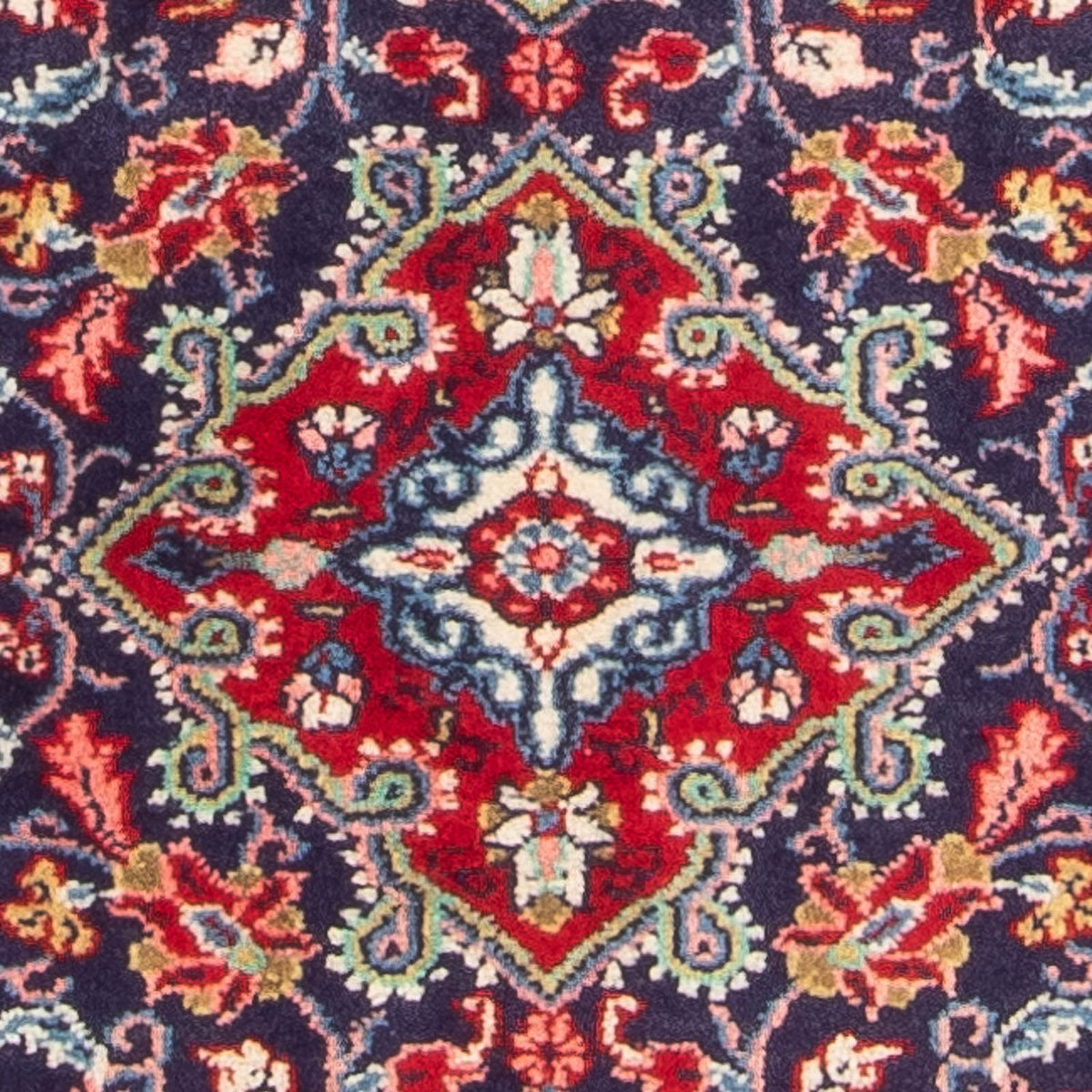 Perserteppich - Classic - 88 x 70 cm - dunkelblau