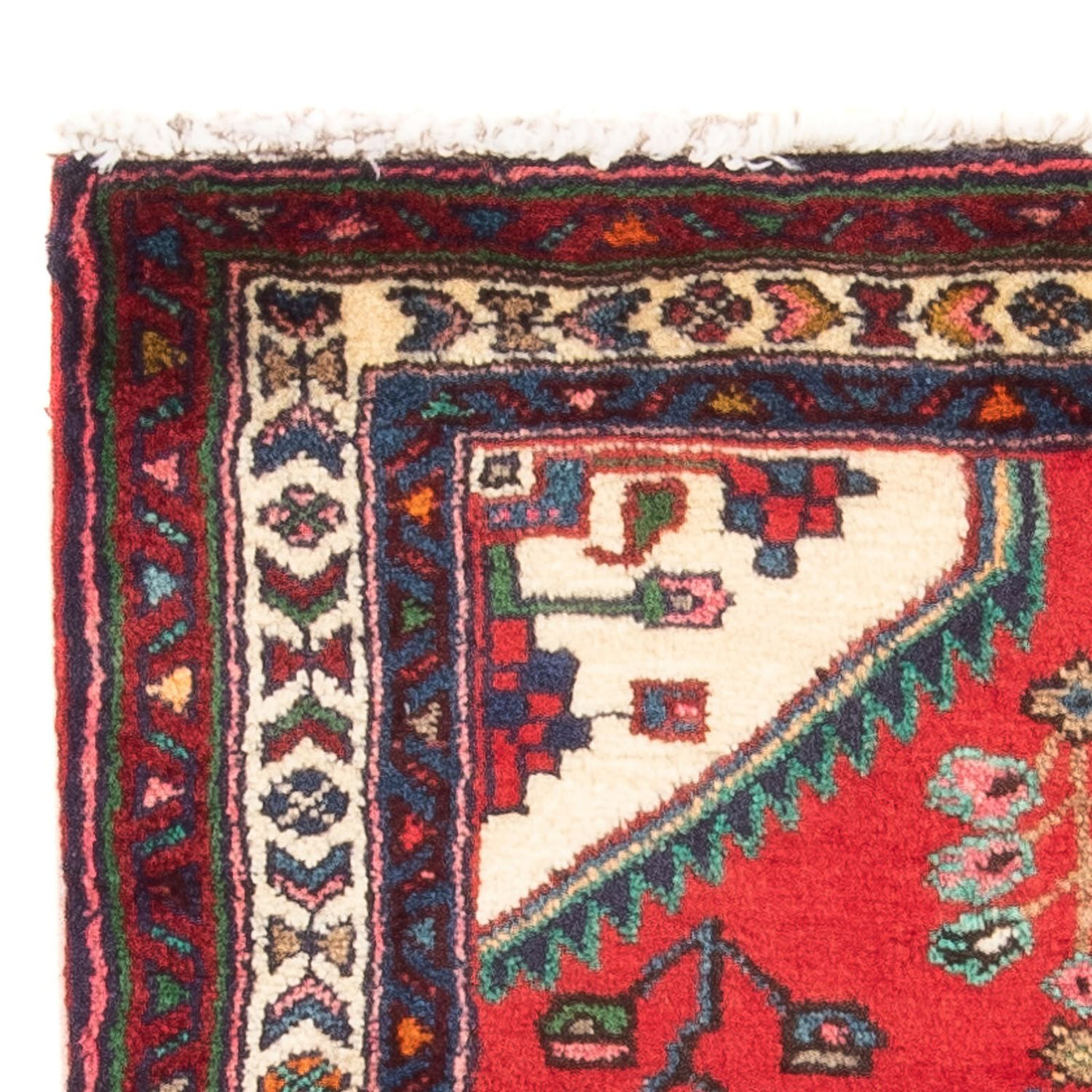 Perserteppich - Nomadic - 90 x 65 cm - rot