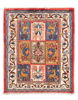 Perserteppich - Classic - 79 x 65 cm - mehrfarbig