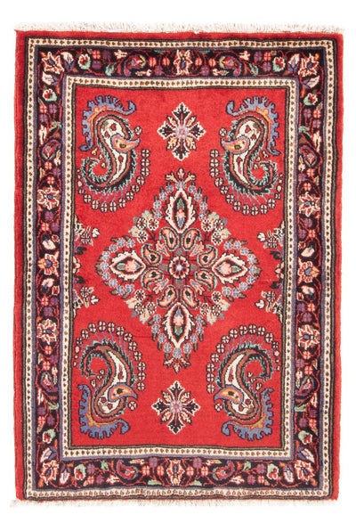 Sarough Teppich 70x100cm - Perserteppich - rot