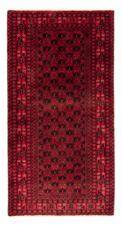Belutsch Teppich 120x220cm - Orientteppich - dunkelblau