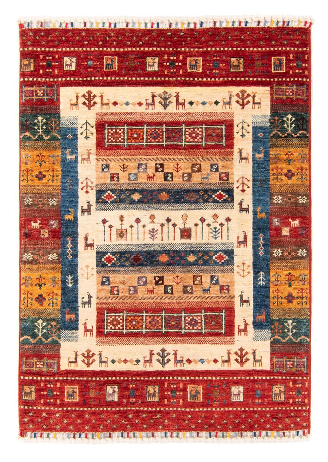 Ziegler Teppich - Ariana - 122 x 88 cm - mehrfarbig