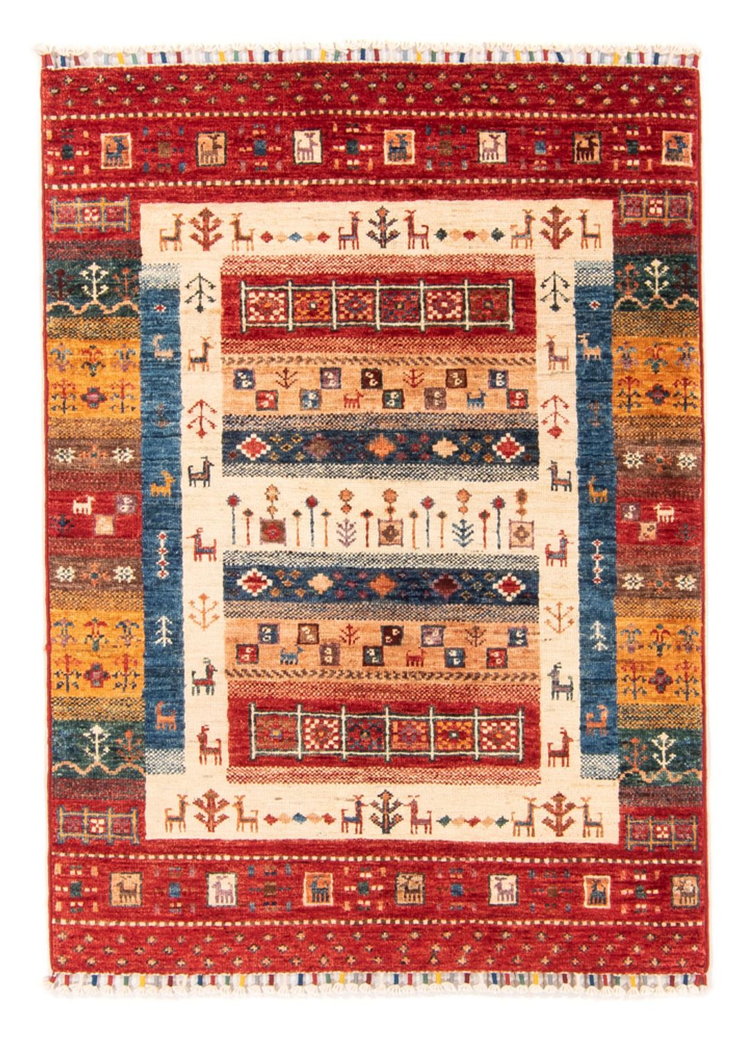 Ziegler Teppich - Ariana - 123 x 87 cm - mehrfarbig