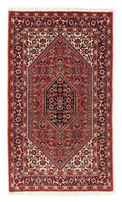Bidjar - Takab Teppich 86x147cm - Perserteppich - rot
