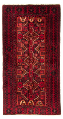 Belutsch Teppich - 173 x 89 cm - rot