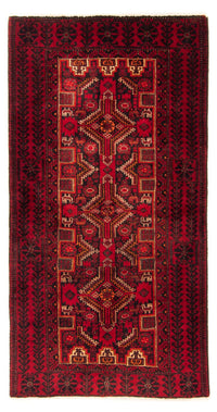 Belutsch Teppich - 173 x 89 cm - rot