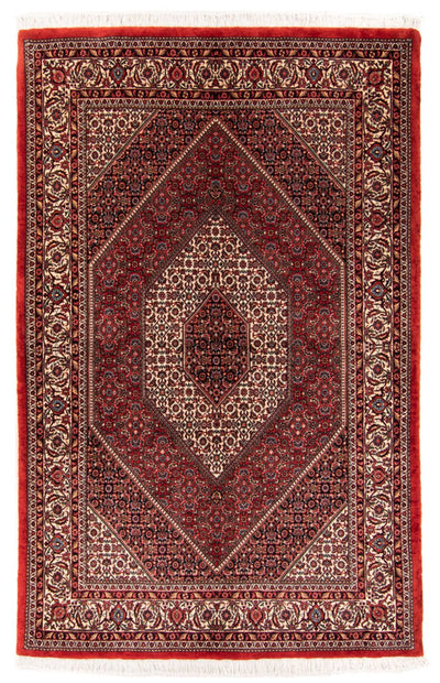 Bidjar - Takab Teppich 144x224cm - Perserteppich - rot