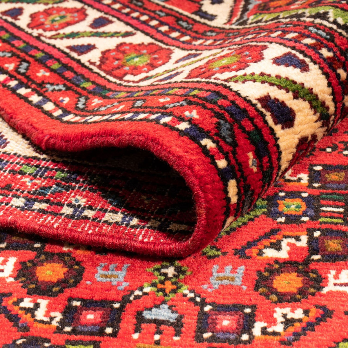 Perserteppich - Nomadic - 204 x 155 cm - rot