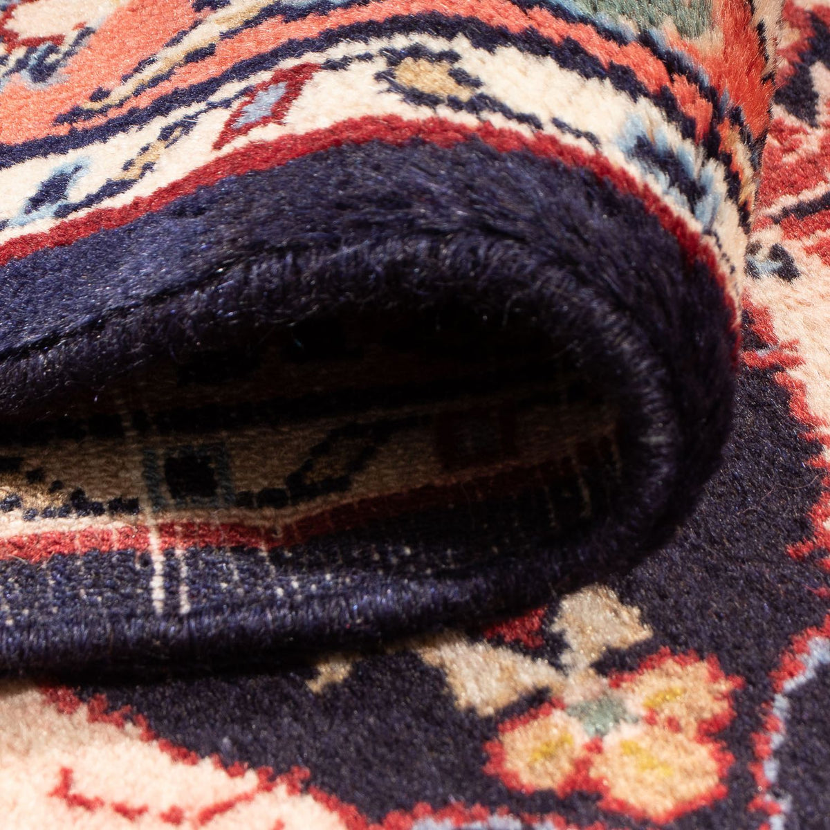 Perserteppich - Classic - 127 x 82 cm - dunkelblau