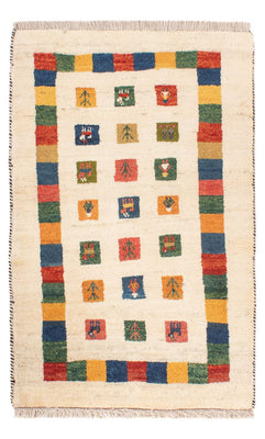 Gabbeh Teppich - Perser - 122 x 76 cm - mehrfarbig