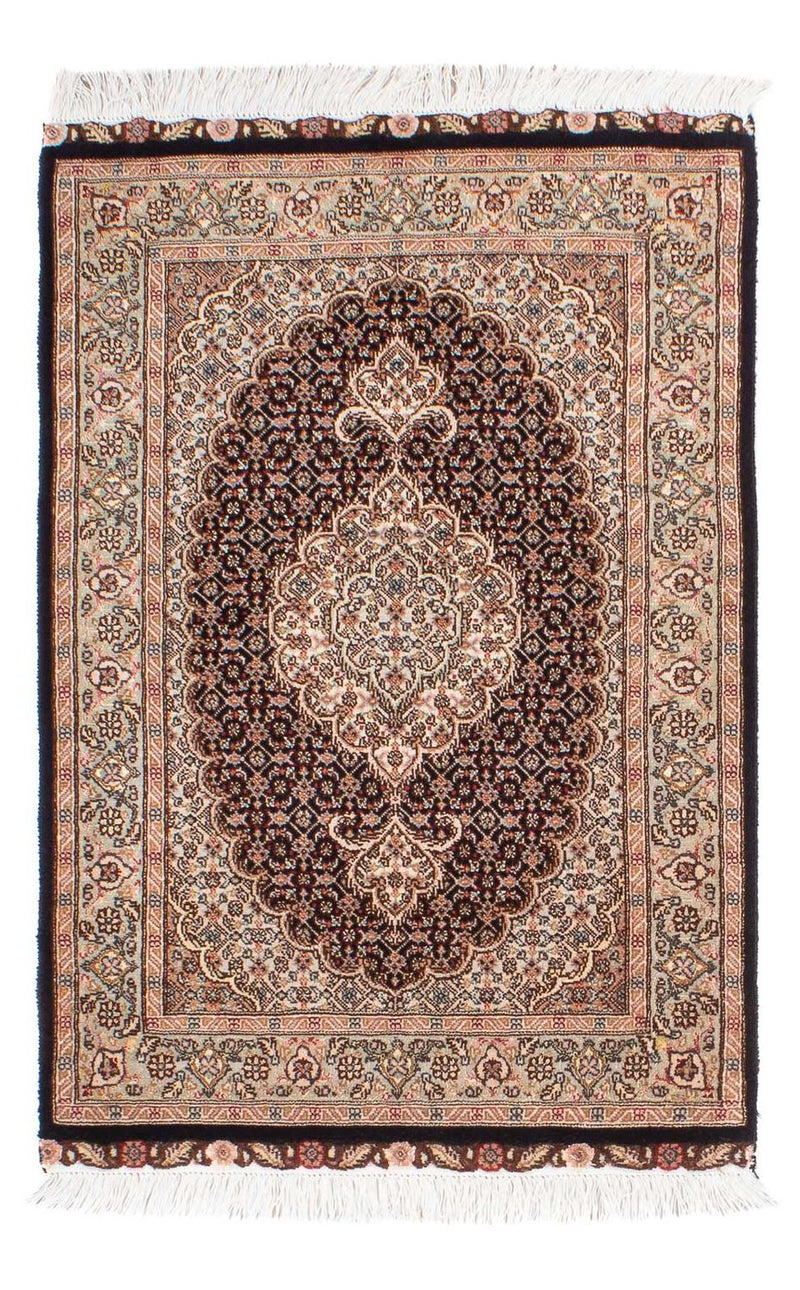 Perserteppich - Täbriz - Royal - 95 x 60 cm - dunkelblau