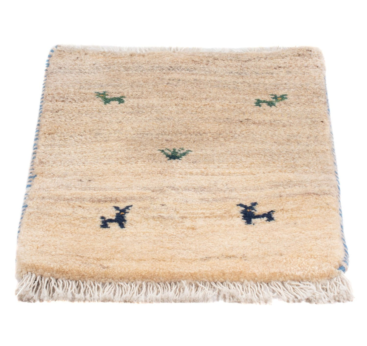 Gabbeh Teppich - Perser - 60 x 40 cm - beige