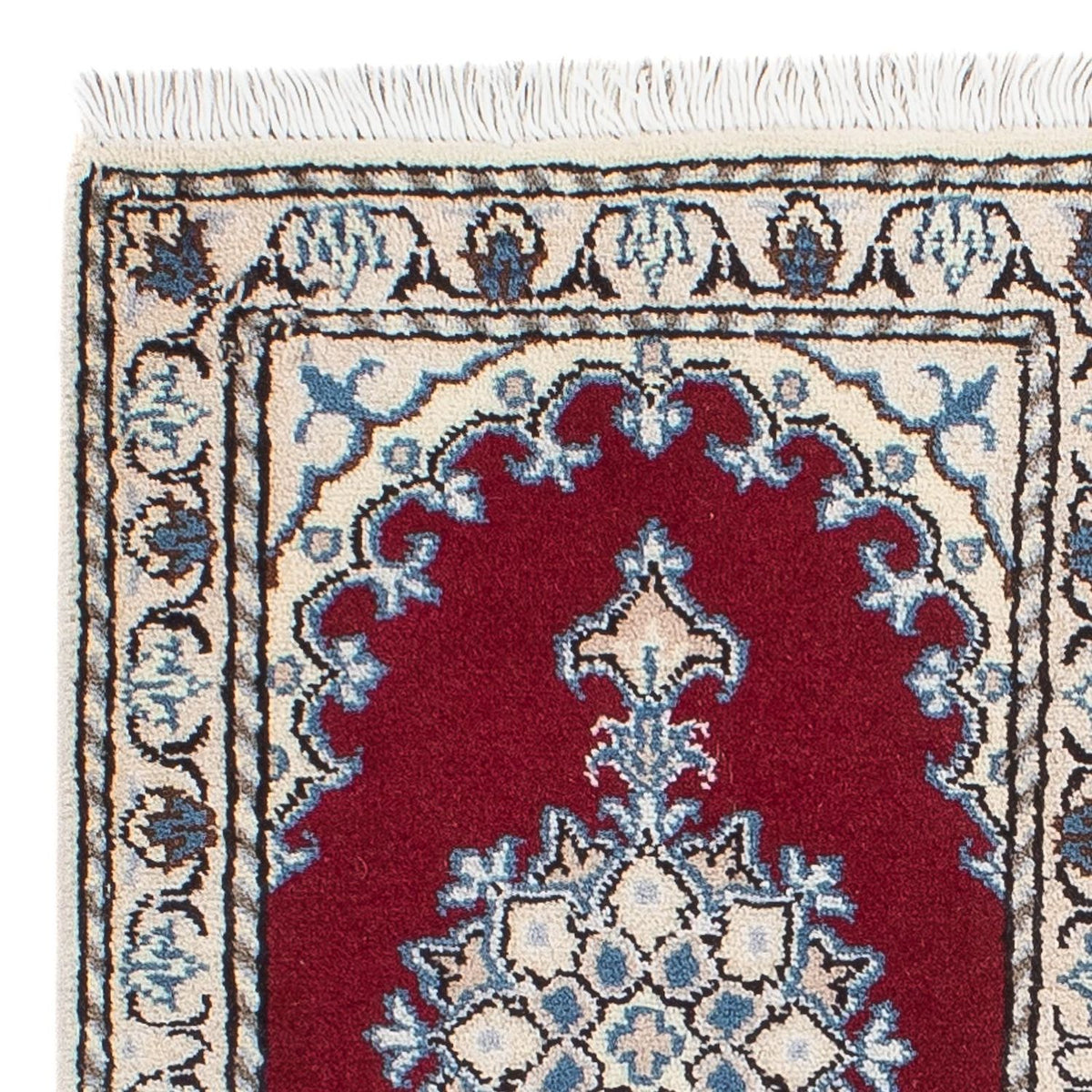 Perserteppich - Nain - 60 x 40 cm - weinrot