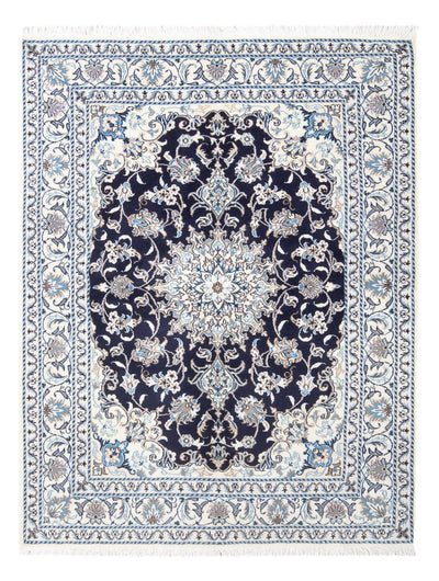 Nain Teppich 144x202cm - Perserteppich - dunkelblau