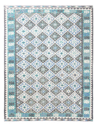Kelim Teppich - Trendy - 292 x 220 cm - mehrfarbig