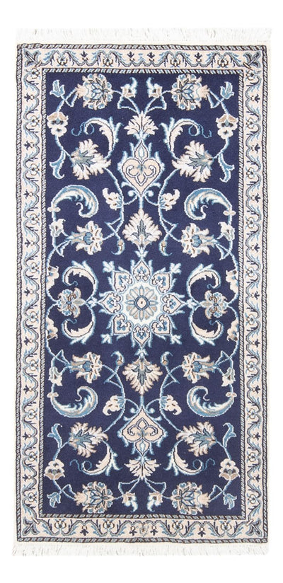 Nain Teppich 71x137cm - Perserteppich - dunkelblau
