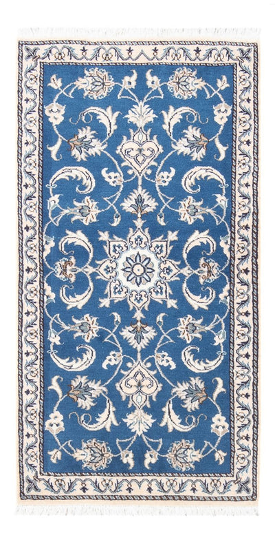 Nain Teppich 69x137cm - Perserteppich - blau