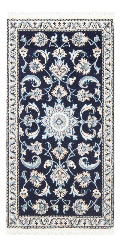 Nain Teppich 67x137cm - Perserteppich - dunkelblau