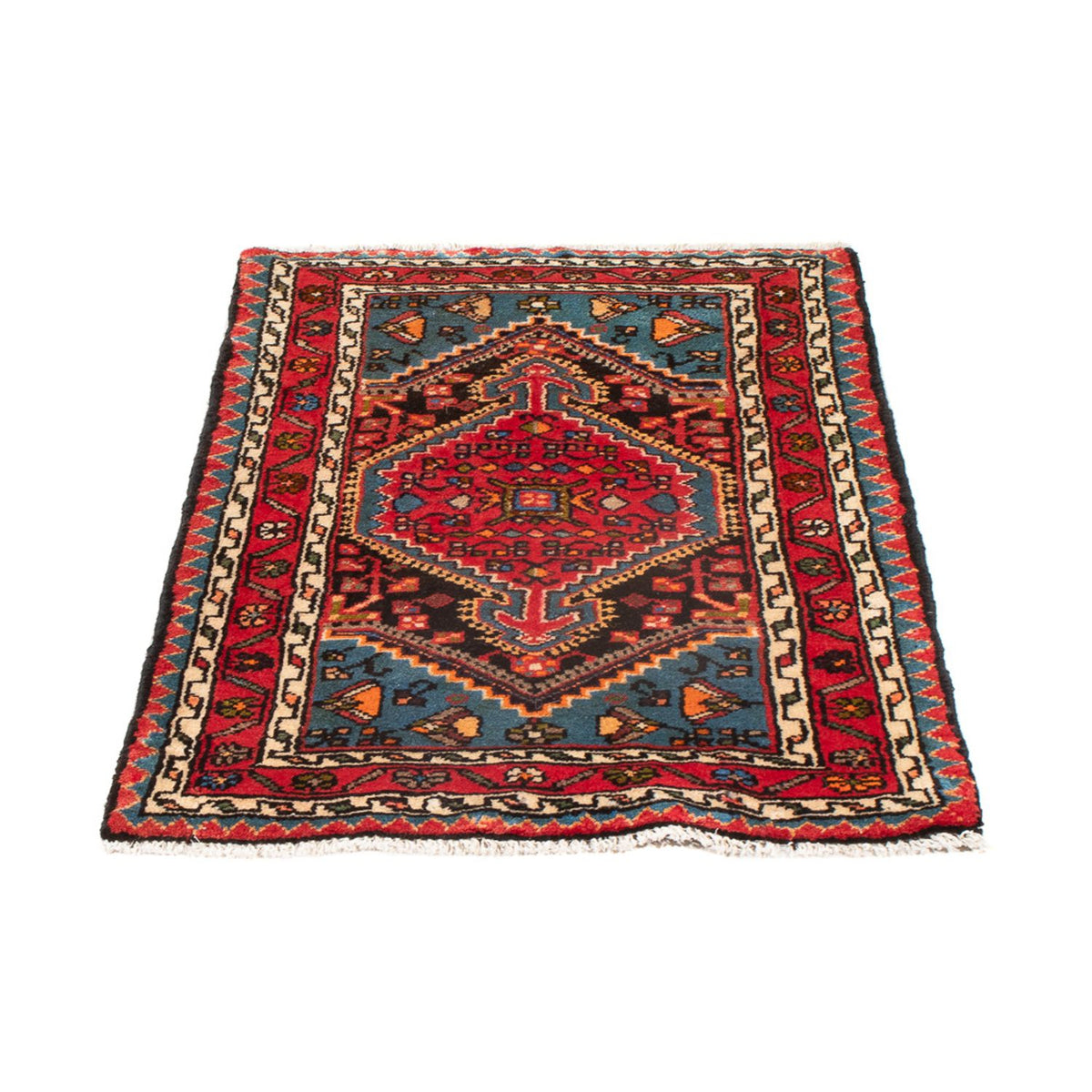 Perserteppich - Nomadic - 91 x 62 cm - rot