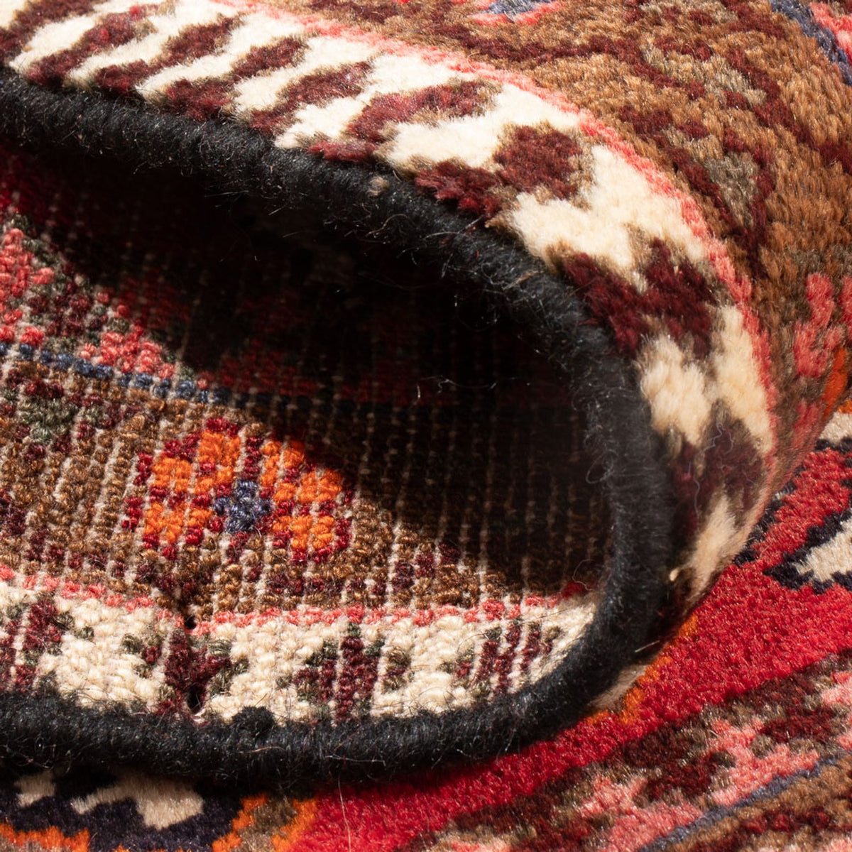 Turkaman Teppich - 89 x 67 cm - rot