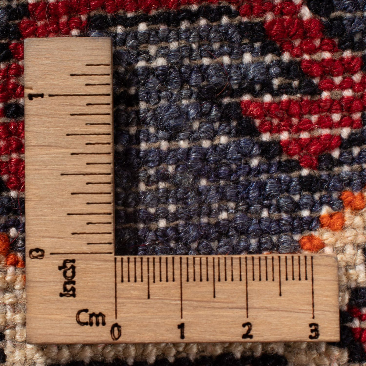 Turkaman Teppich - 89 x 67 cm - rot