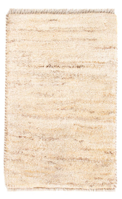 Gabbeh Teppich - Perser - 60 x 40 cm - hellbeige