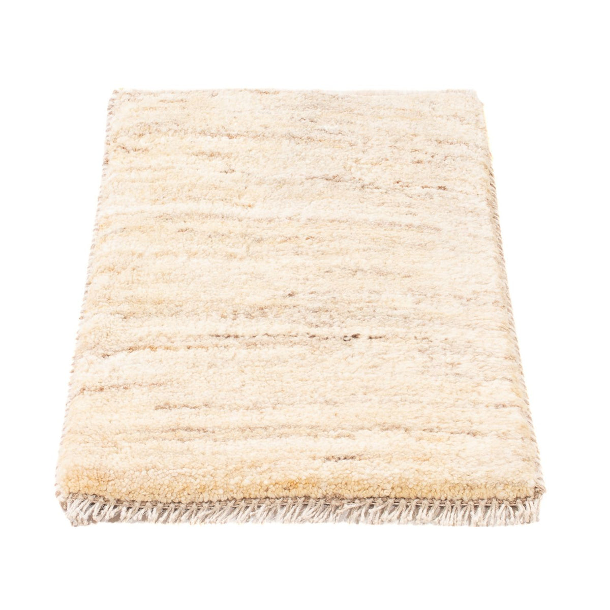 Gabbeh Teppich - Perser - 60 x 40 cm - hellbeige