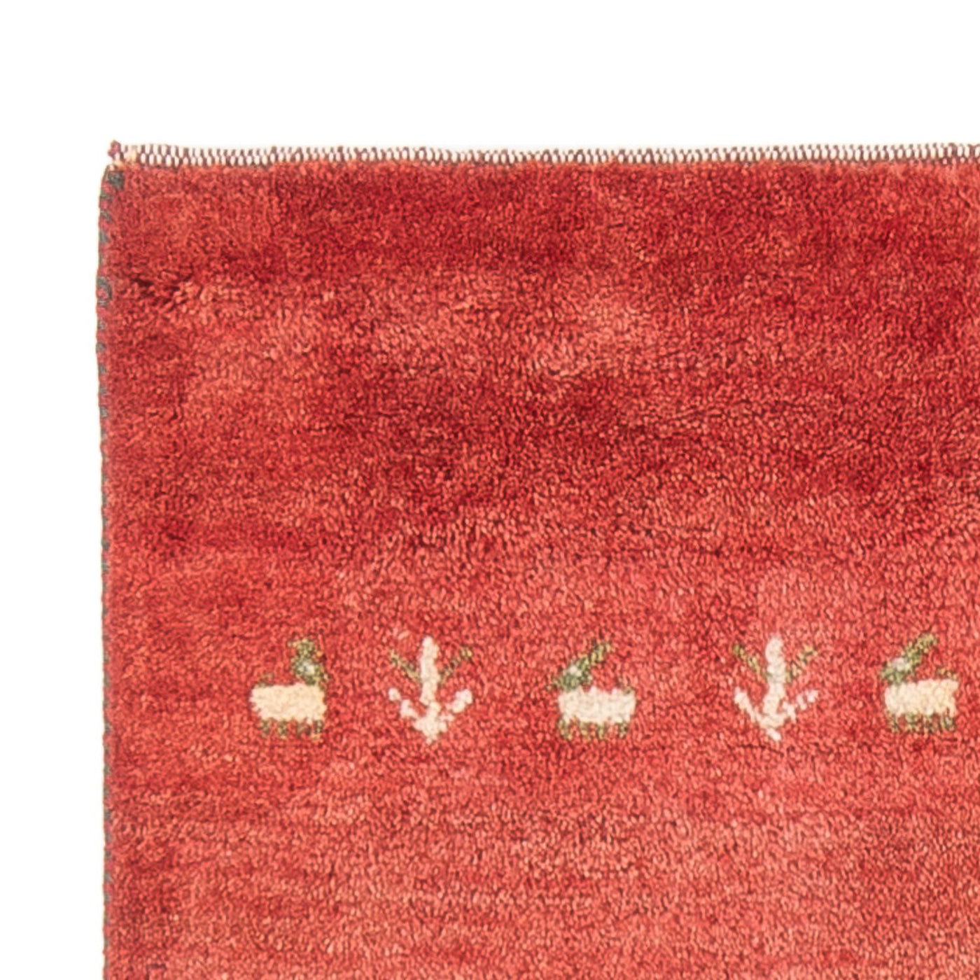 Gabbeh Persisch Teppich 123x79cm - Perserteppich Wollteppich