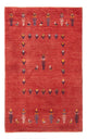 Gabbeh Persisch Teppich 123x83cm - Perserteppich Wollteppich