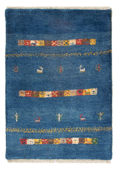 Gabbeh Persisch Teppich 63x87cm - Perserteppich Wollteppich